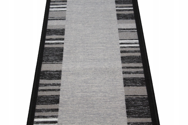 Chodnik antypoślizgowy RAMKA szary Berfin szerokość 80 cm podgumowany Kod producenta efe334ed