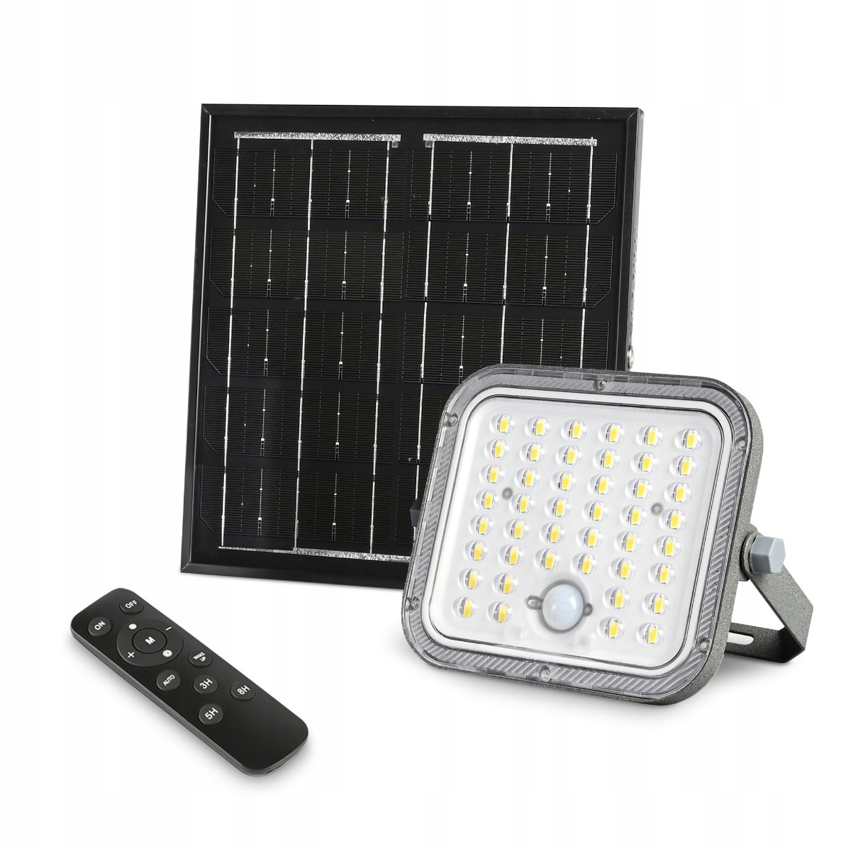 Videx Solární Led reflektor 1400lm IP65 s Pir senzorem a dálkovým ovládáním