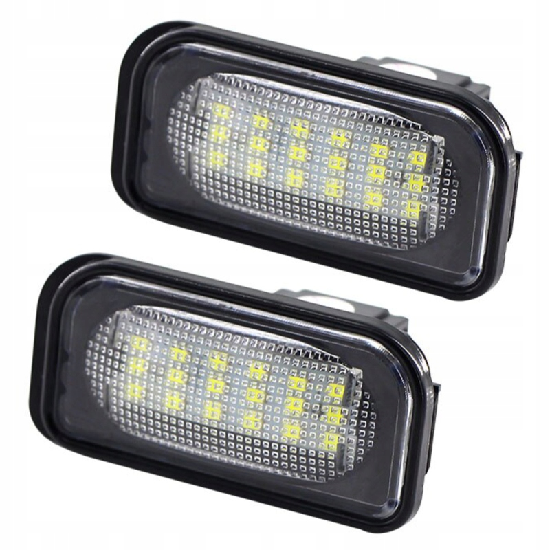 MERCEDES W203 SEDAN PODŚWIETLENIE REJESTRACJI LED
