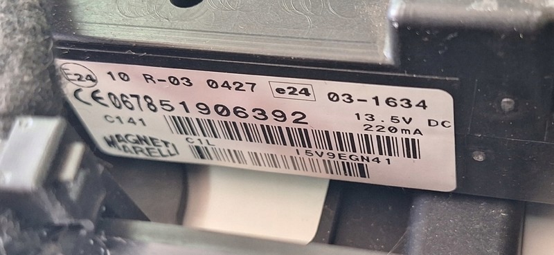 module control unit BLUE&ME FIAT BRAVO II 51906392