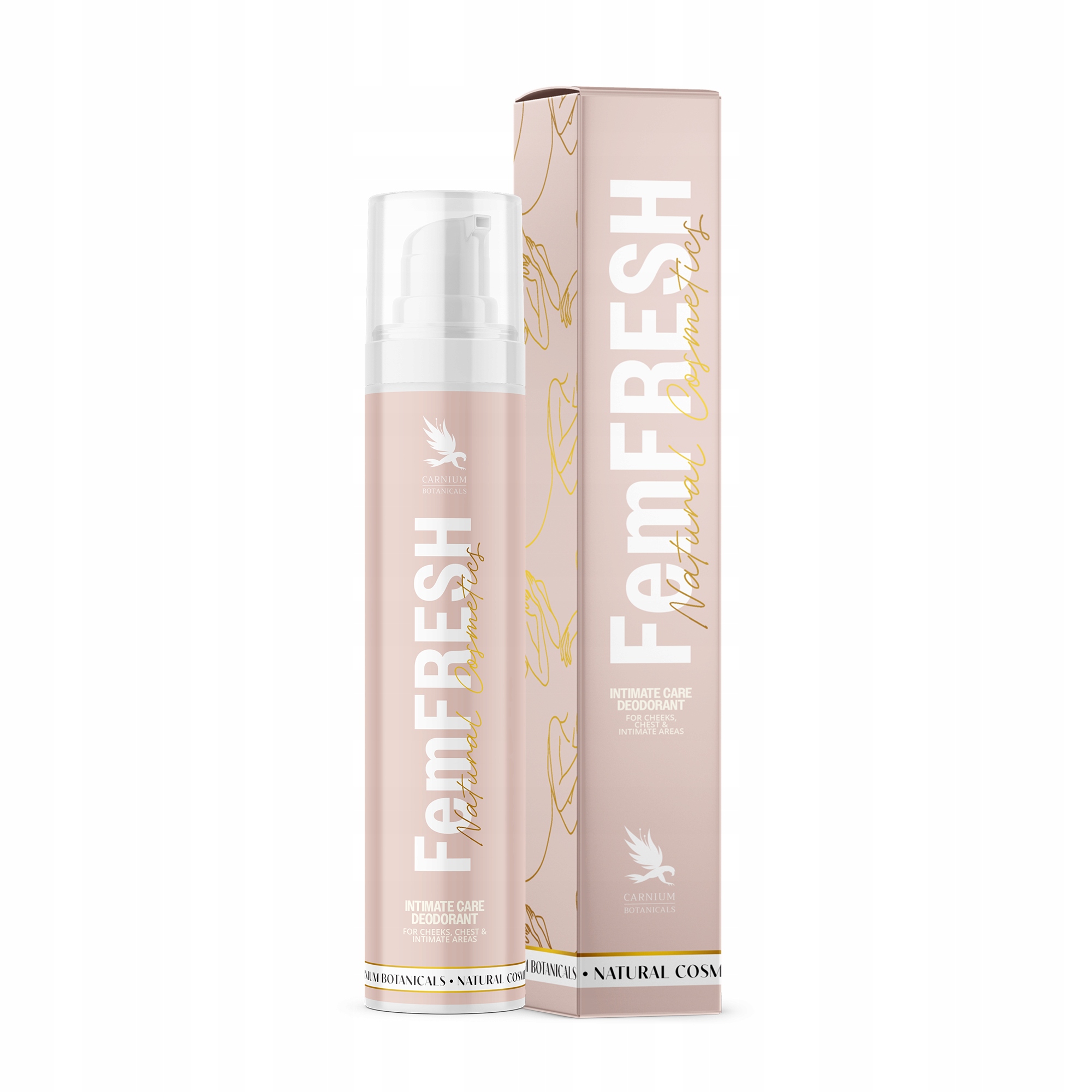 Krém pro péči o intimní partie Carnium Botanicals FemFRESH 2 ks