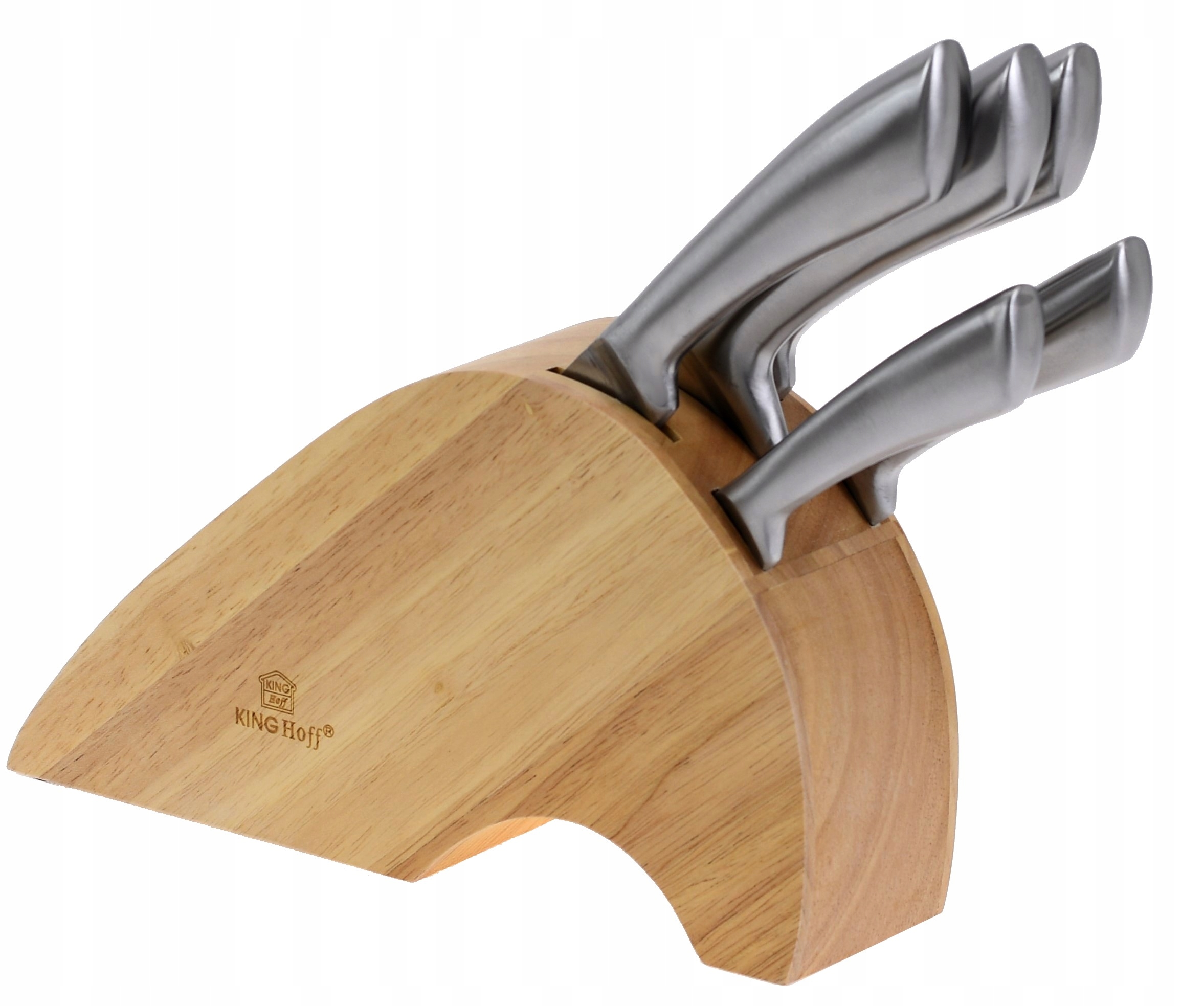 Zestaw Noży Blok Stojak NOŻE Kuchenne Stalowe NÓŻ Kod producenta KH-1151