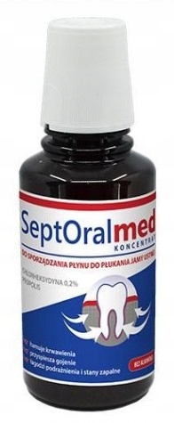 

SeptOral Med hamuje stany zapalne dziąseł 200 ml