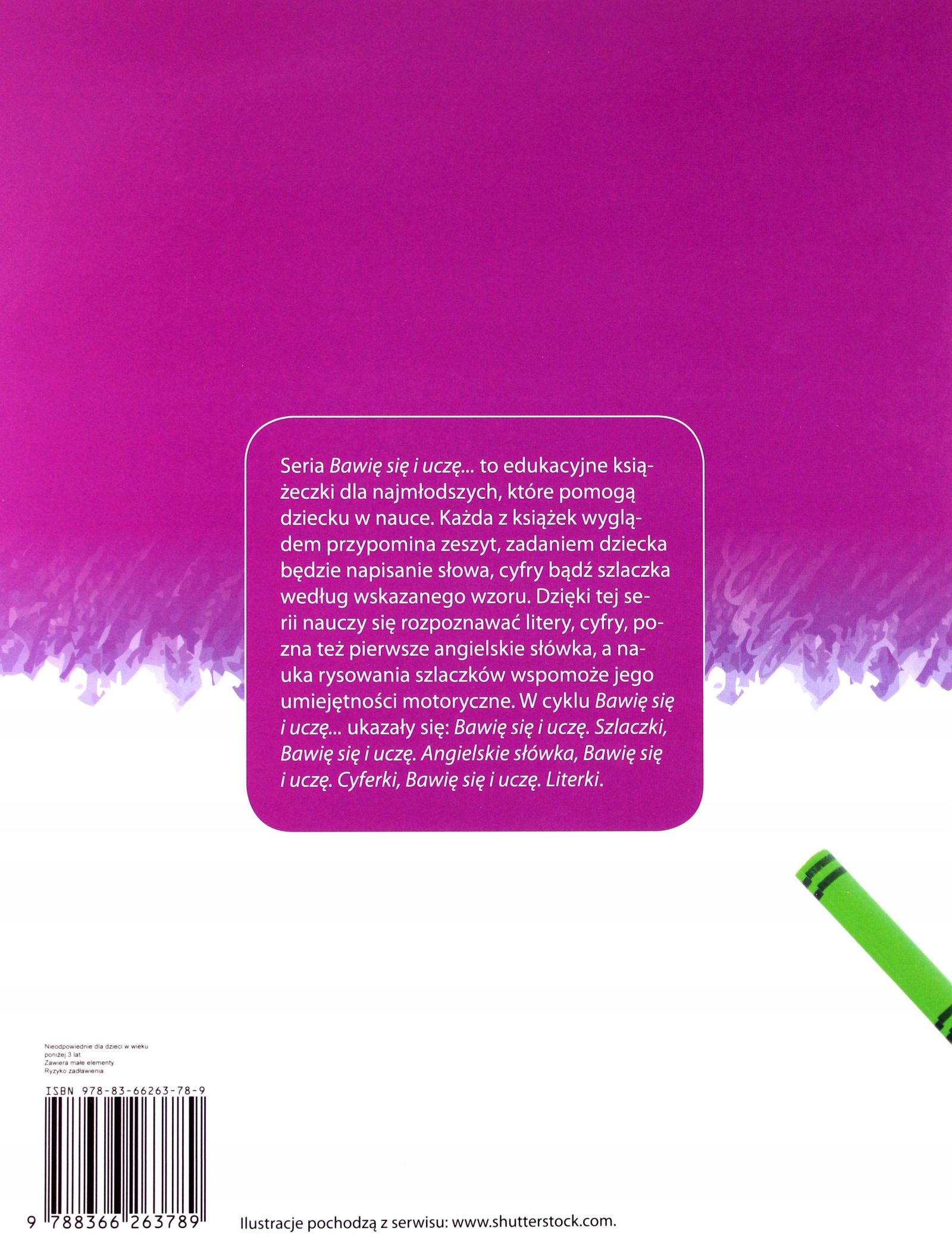 ANGIELSKIE SŁÓWKA. BAWIĘ SIĘ I UCZĘ (KSIĄŻKA) Stan opakowania oryginalne