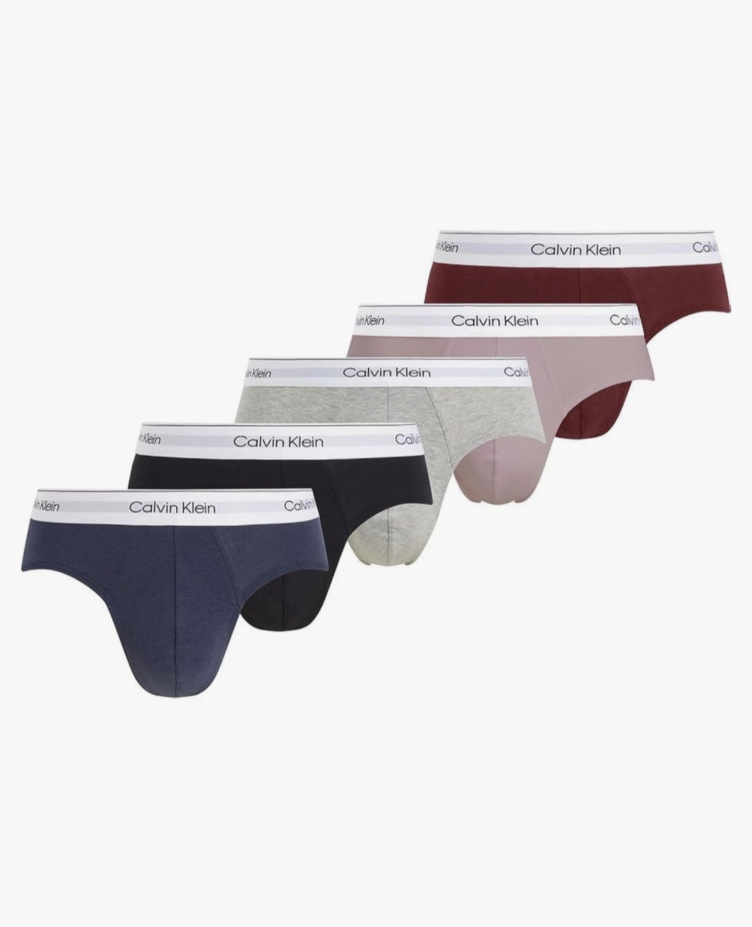 Calvin Klein Slipy vícebarevné 5-PACK Velikost M