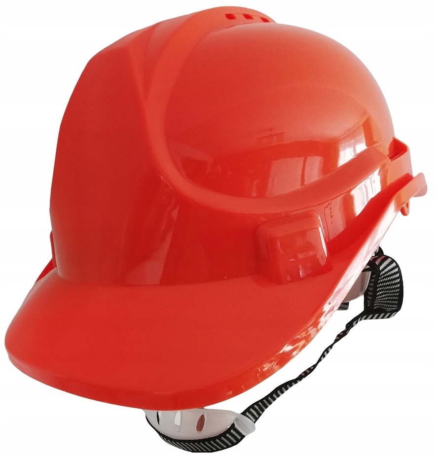 Hełm Kask BHP Budowlany Roboczy Ochronny Czerwony Kod producenta Regulowany Kask Ochronny Roboczy Budowlany