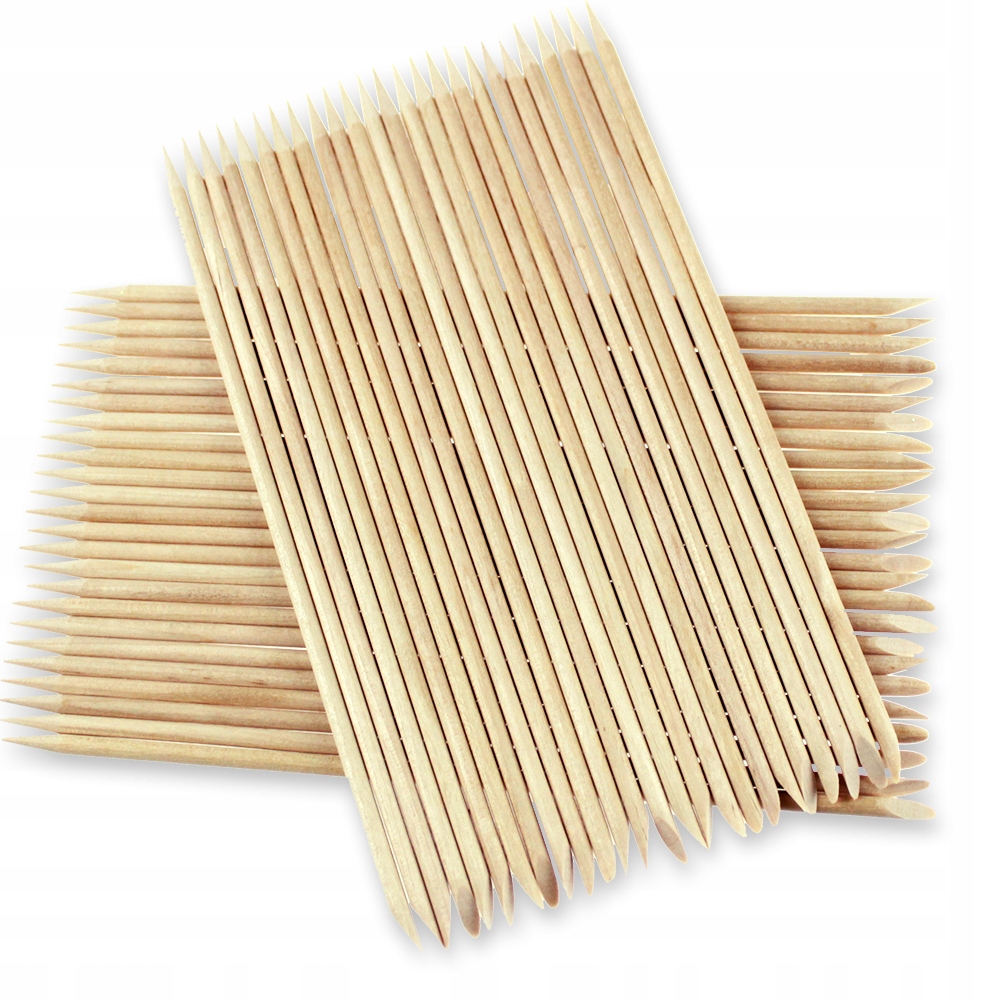 Dřevěné tyčinky na kůžičku 1000 ks pro manikúru