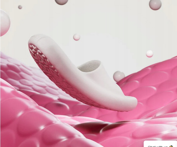 POSEE LEKKIE KLAPKI DAMSKIE PIANKOWE ANTYPOŚLIZGOWE 44-45 27,5 CM RÓŻOWE Oryginalne opakowanie producenta worek