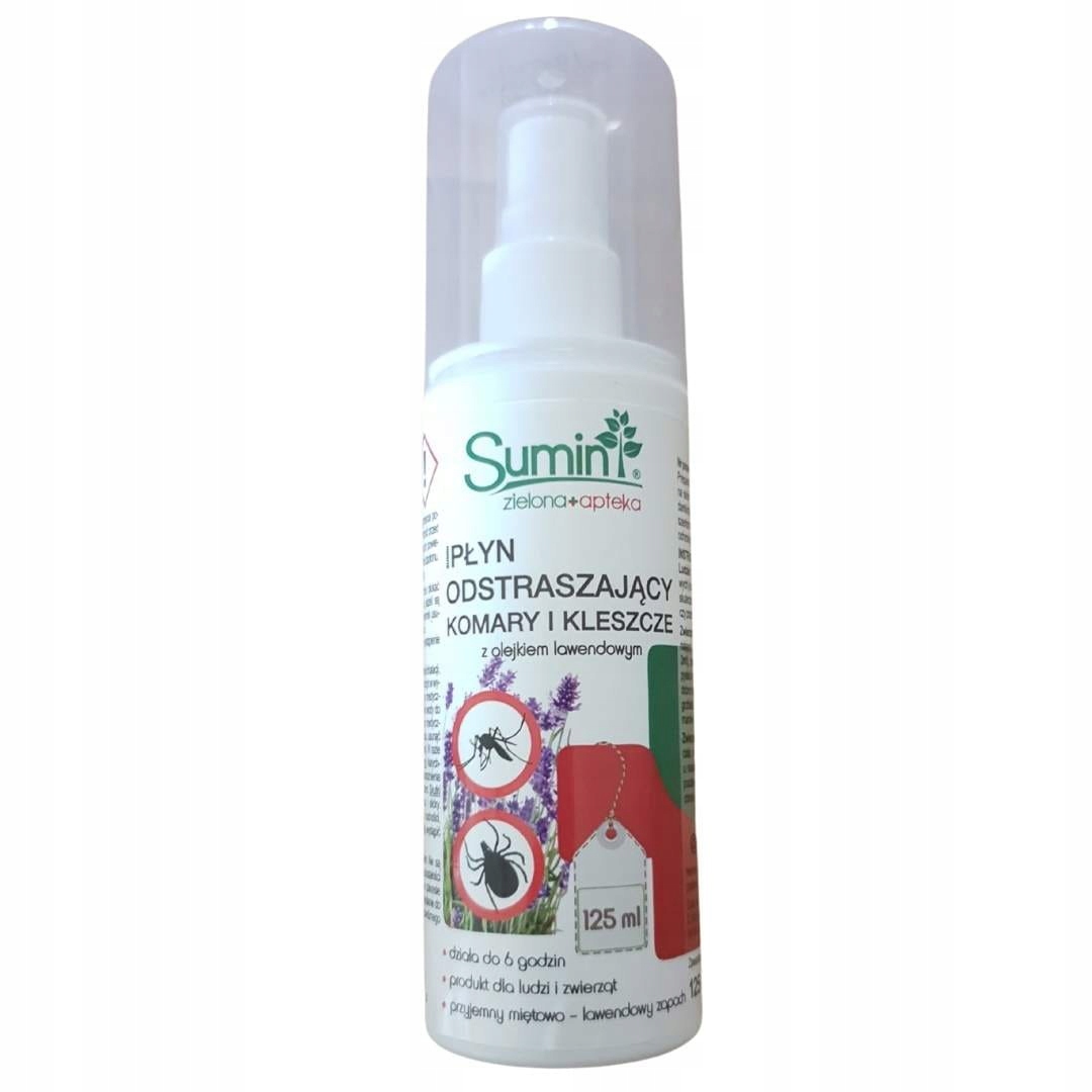 

Spray na komary i kleszcze z lawendą 125 ml Sumin