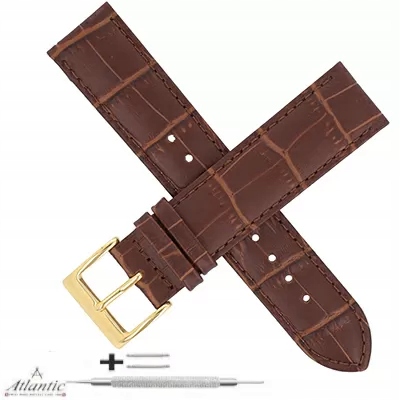 Originální pásek Atlantic Pa Atl Skora Braz Krok-m 21G 21 mm