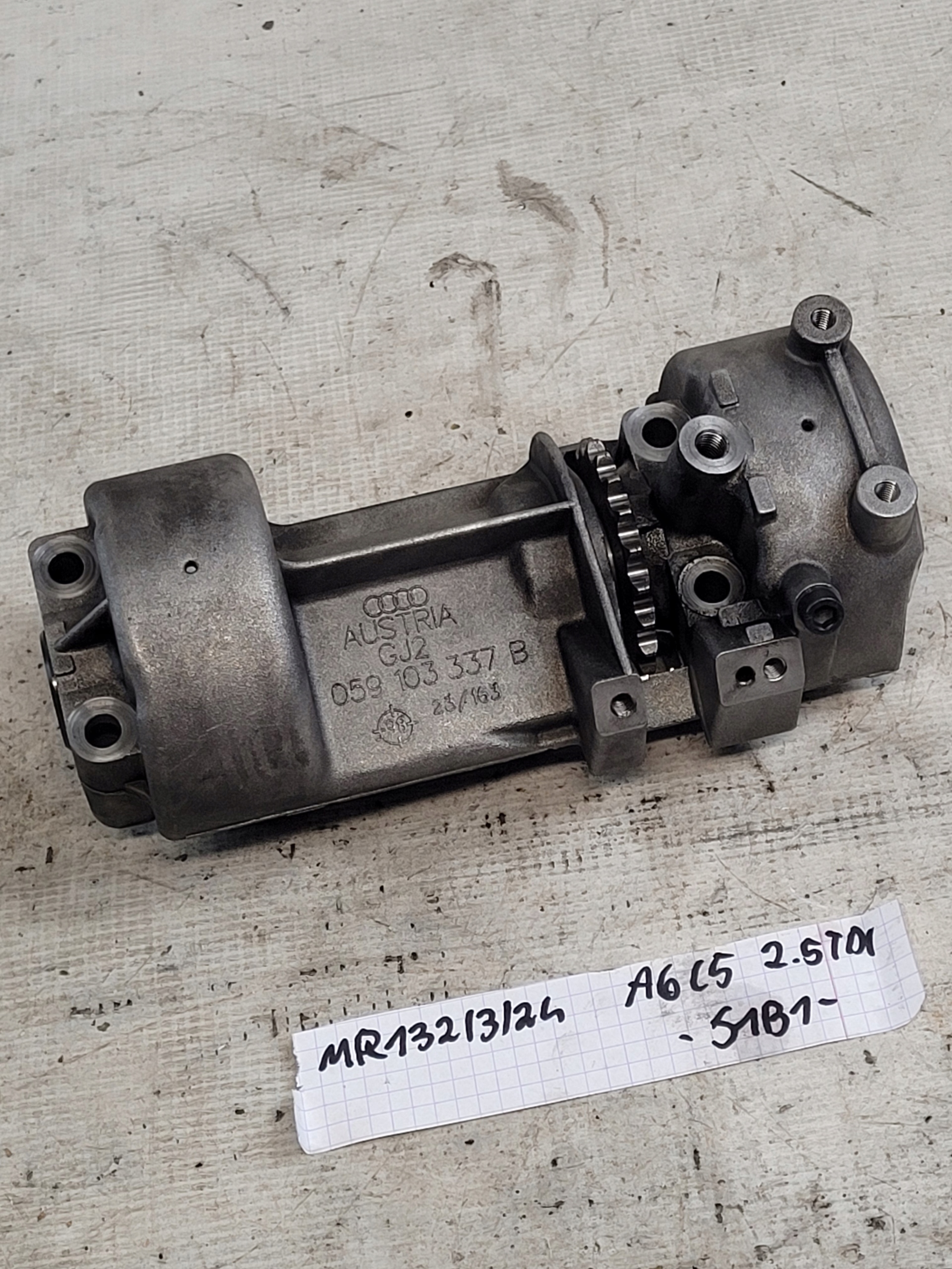 cam BALANSOWY OE 059103337B AUDI A6 C5 2.5 TDI 00r.