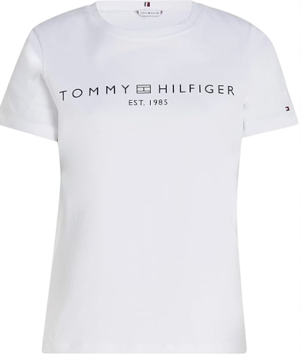 Tommy Hilfiger – Základní tričko Bílé XXL