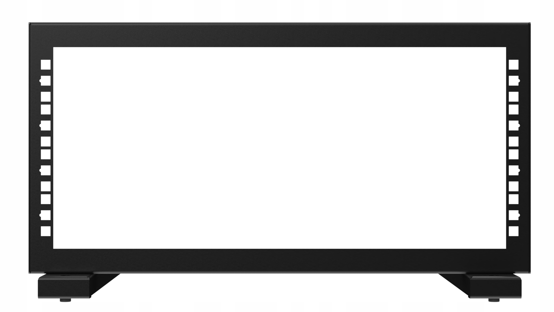 Stojak Rack 19" 4U, Czarny Statyw Rack Stalflex