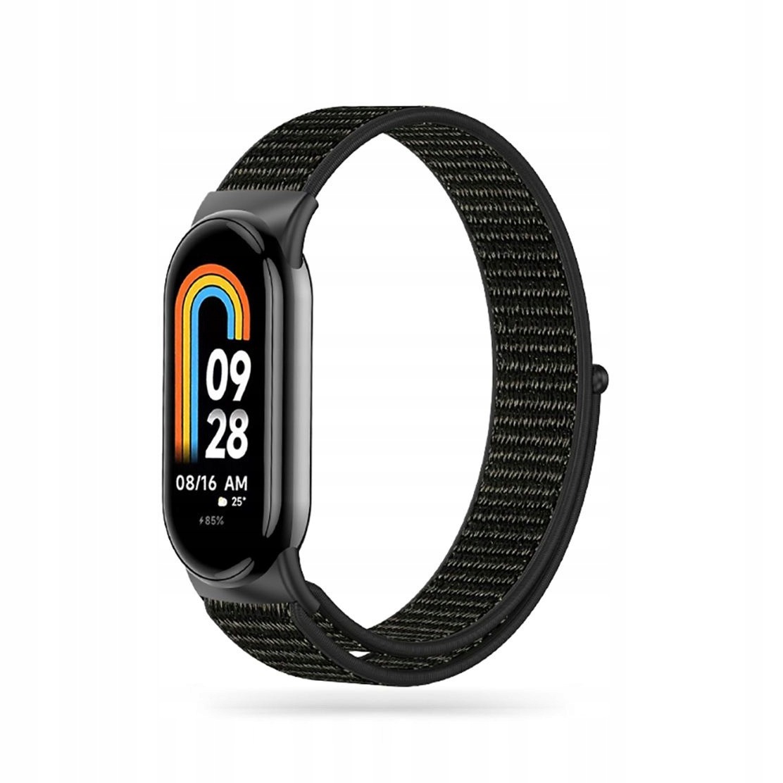 Pasek do Xiaomi Smart Band 8 8 Nfc Tech-Protect Nylon czarny