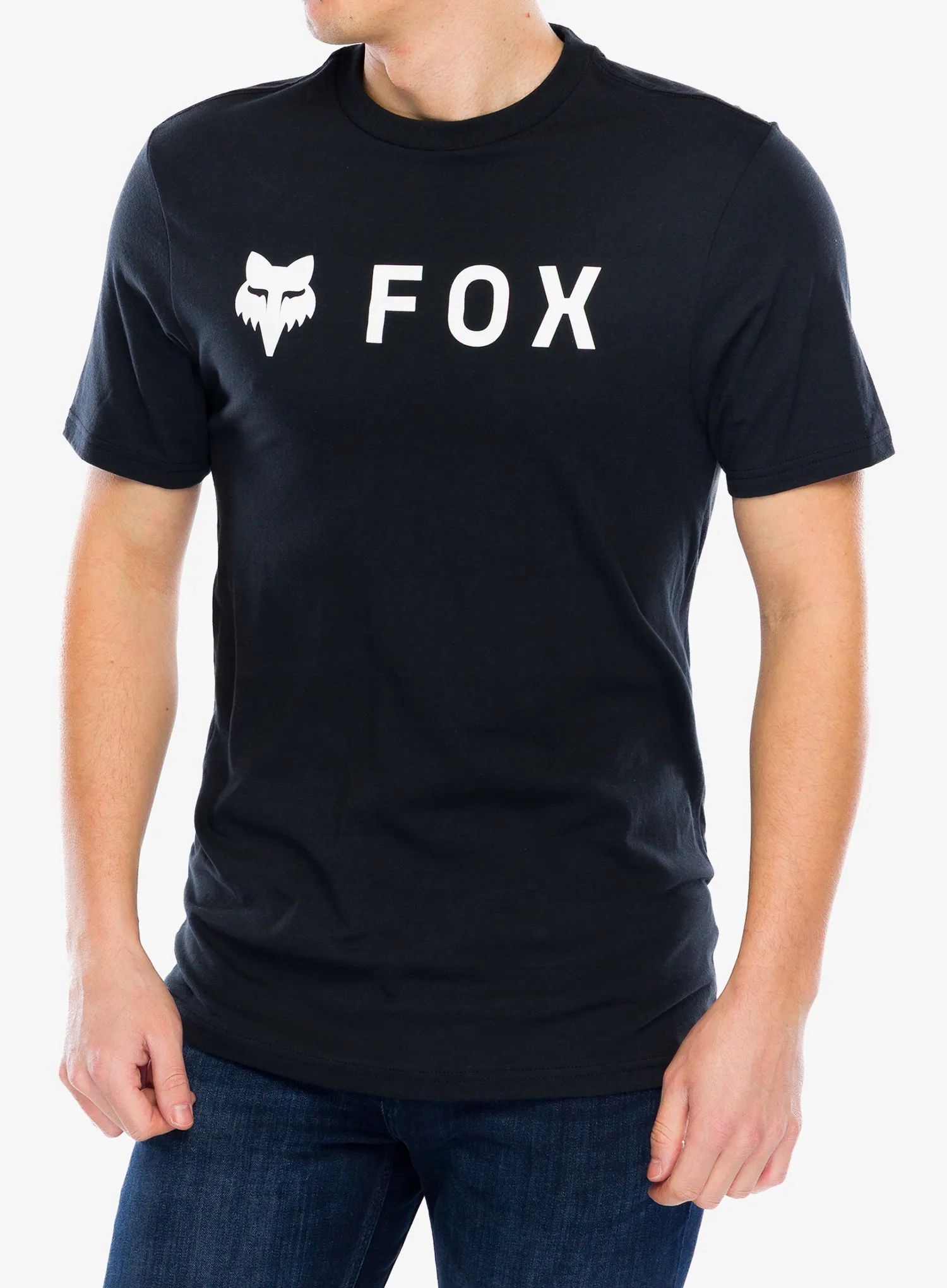 Tričko Fox Absolute Ss Prem černé XL