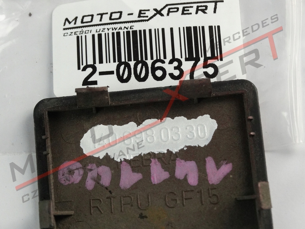 Mercedes W220 W140 ZAŚLEPKA PROGU LISTWY PROGOWEJ Typ samochodu Samochody osobowe