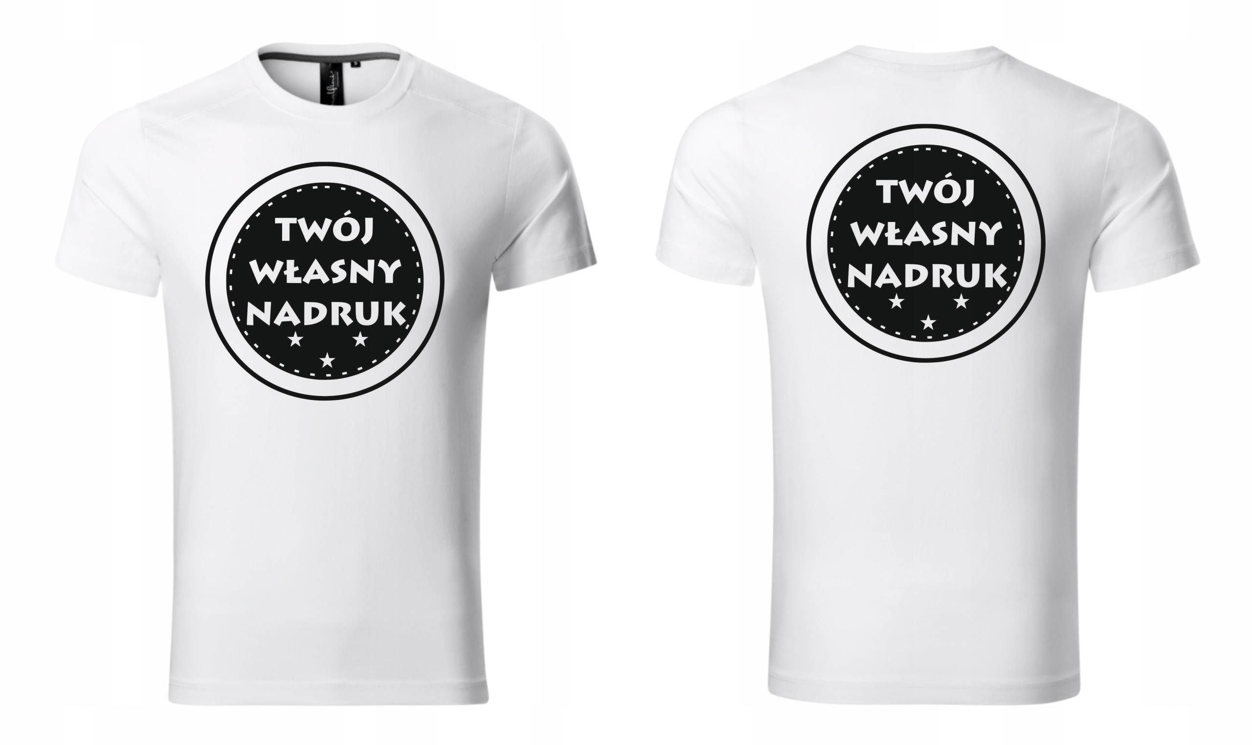 

Koszulki z własnym nadrukiem Slim Fit Exclusive M