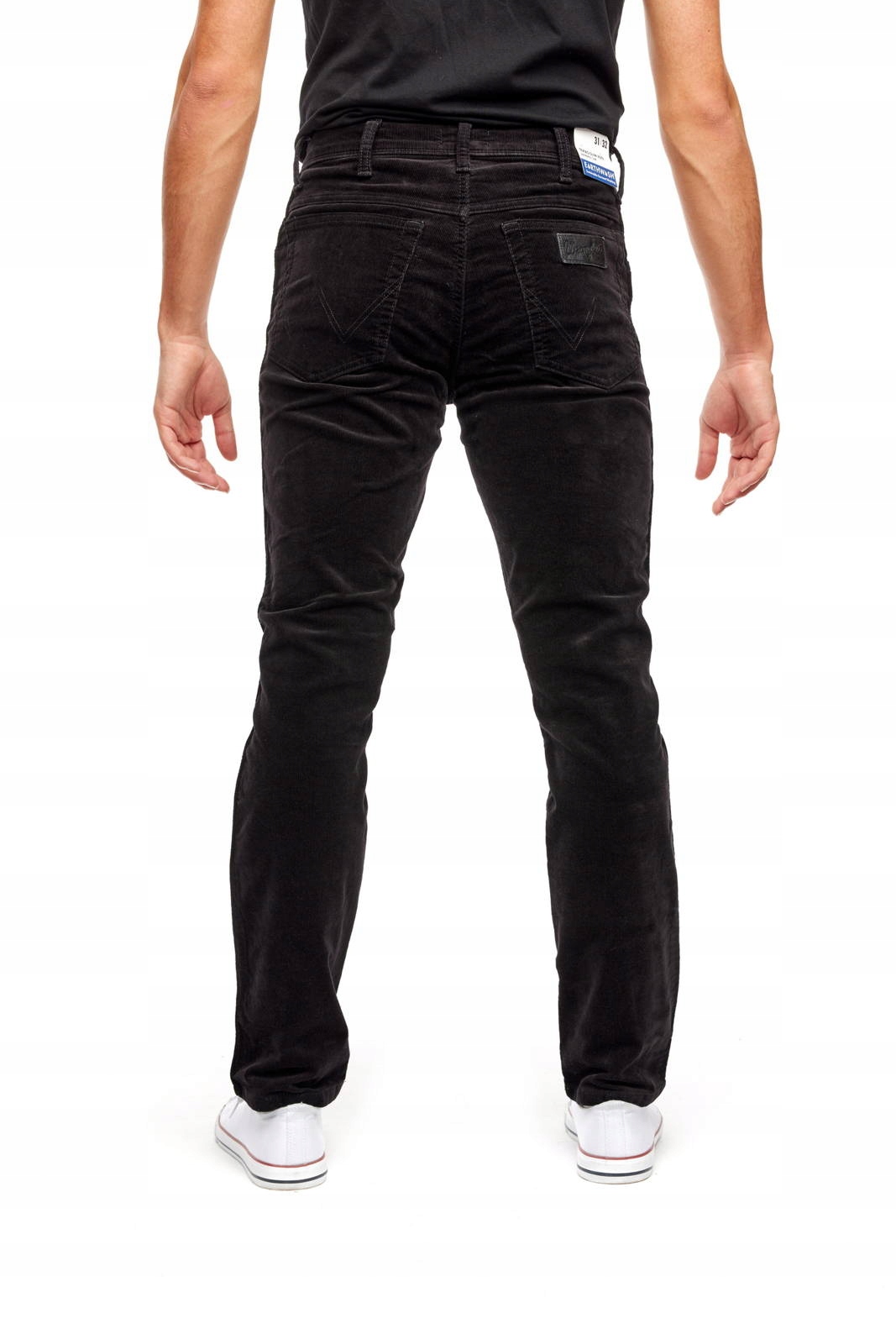 Pánské zúžené kalhoty Wrangler Texas Slim Black W12SEC100 42/32