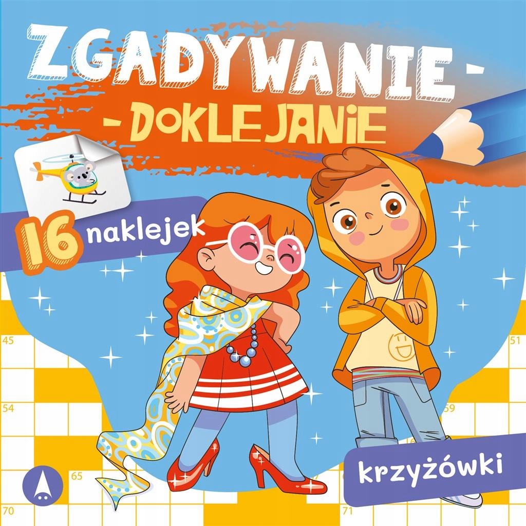 

Zgadywanie doklejanie Krzyżówki Naklejki
