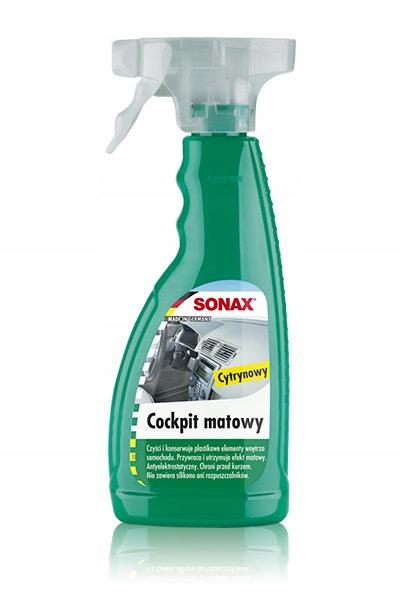 

Sonax Cockpit Matowy W Atomizerze Cytryna 500 ML
