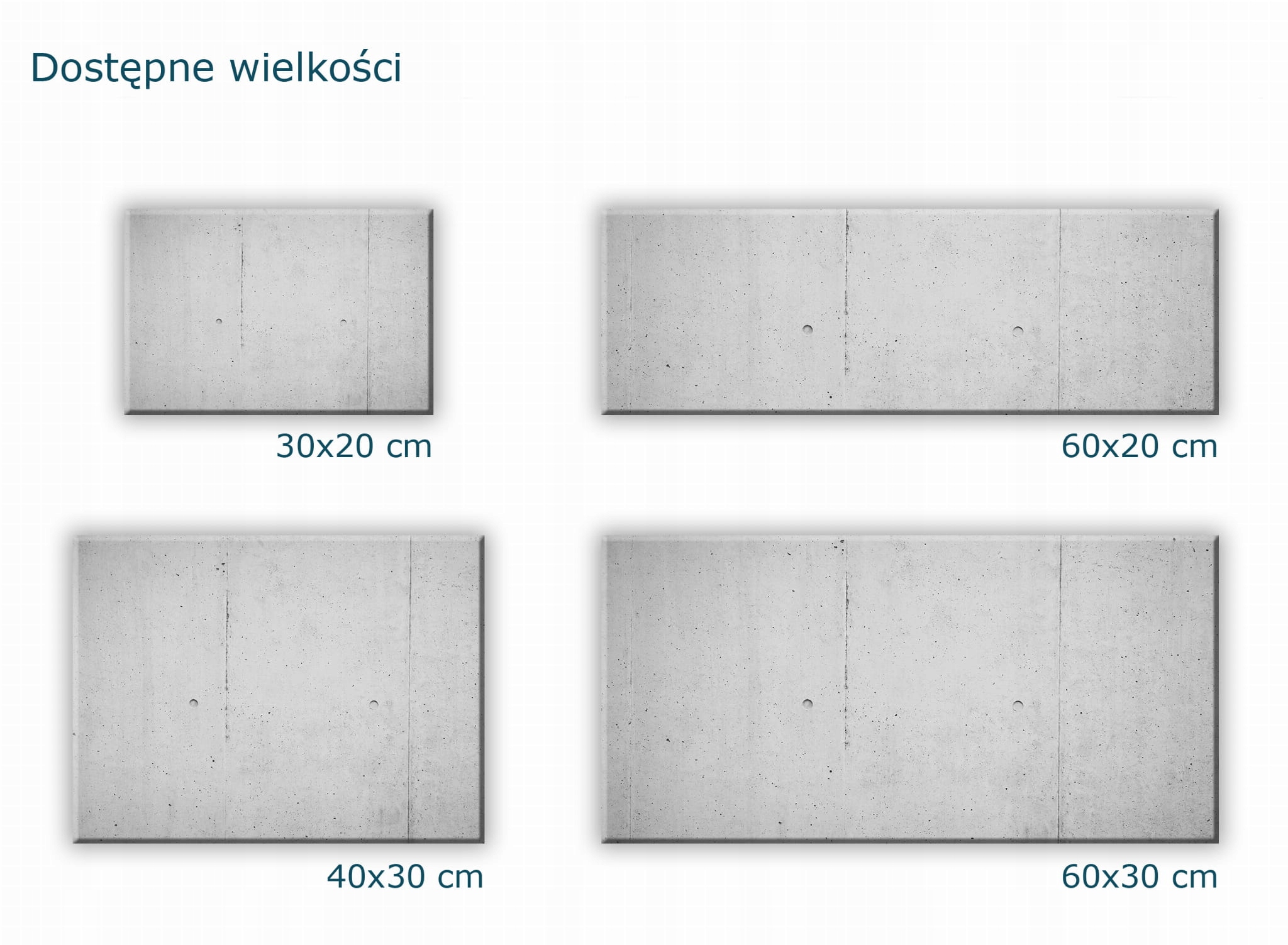 SZKLANA PODSTAWKA POD ZNICZE 40x40cm Beton 192h Długość (cm) 40 cm