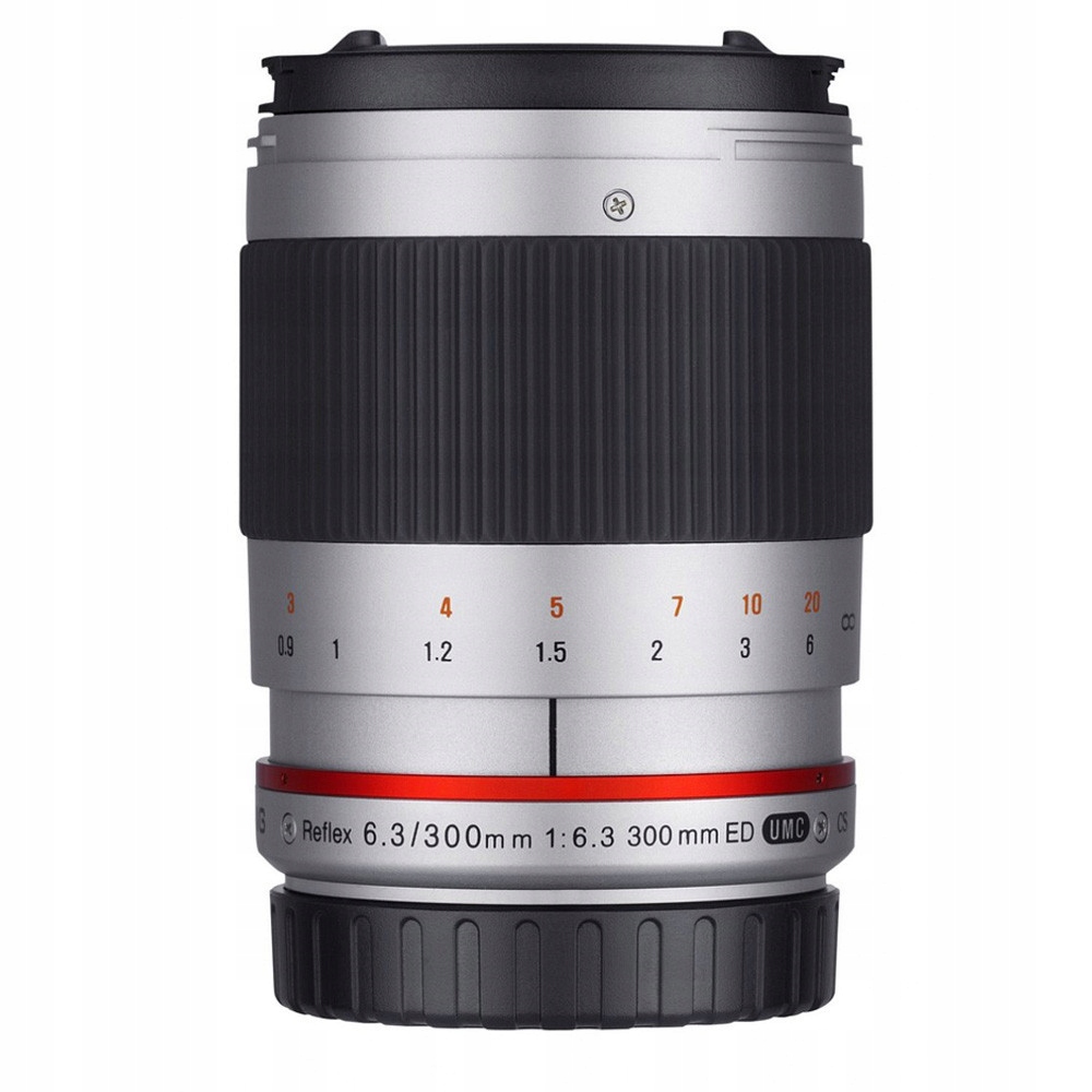 Objektiv Samyang 300 mm F6.3 Reflex Sony E stříbrný