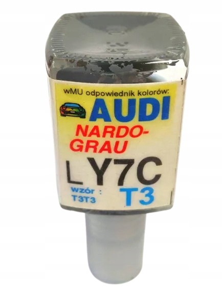 ARASYSTEM LAKIER SAMOCHODOWY 10ML AUDI Y7C LY7C T3T3 NARDOGRAU ZAPRAWKA