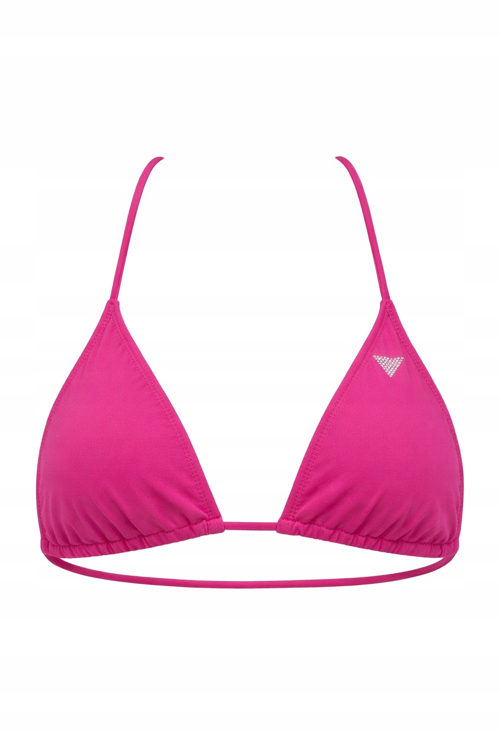 Guess Dámská Bikinová Horní Část Růžová S Flitry Xs I4A