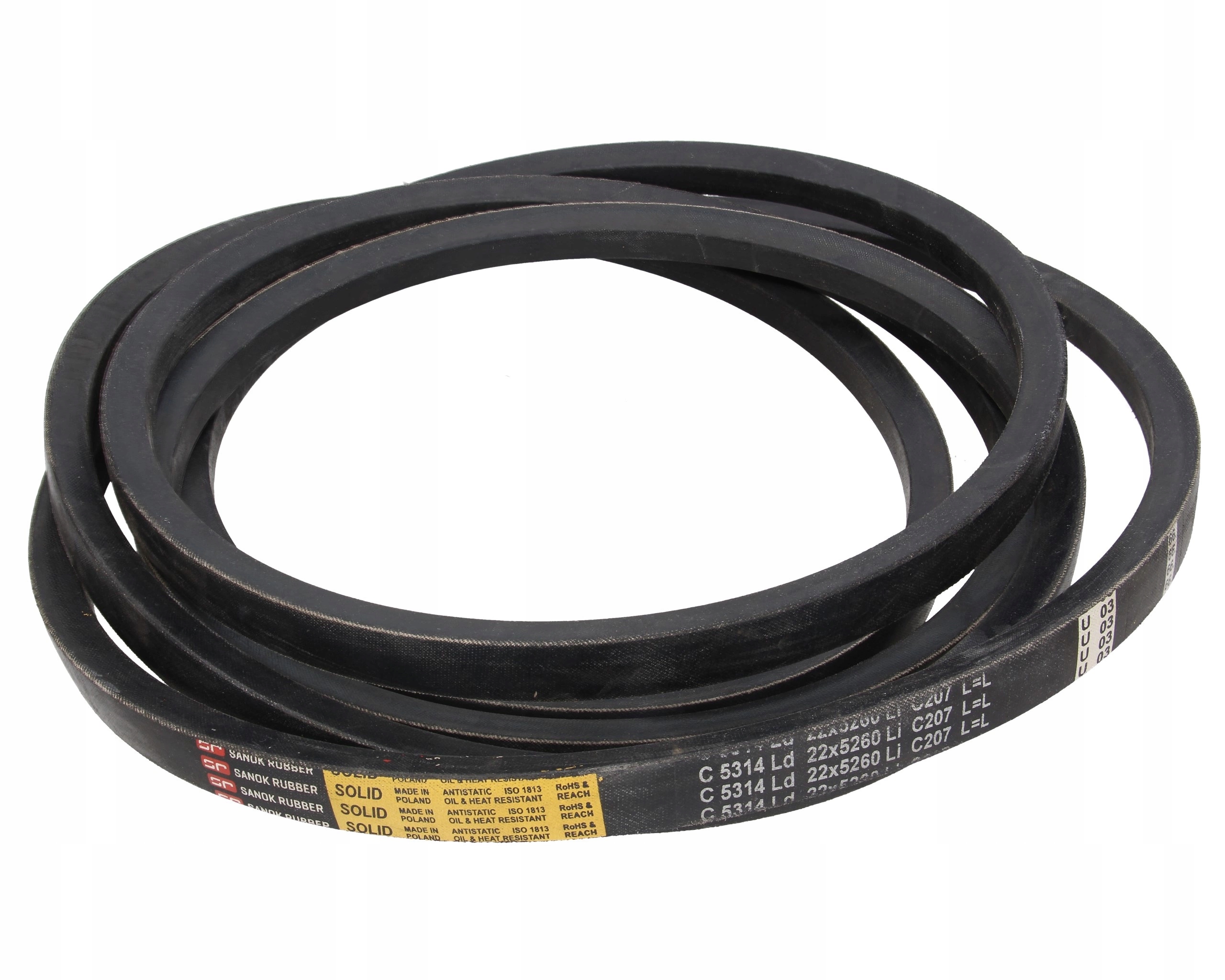 Klínový řemen pohonu sekačky Stomil Sanok Bizon C-5314