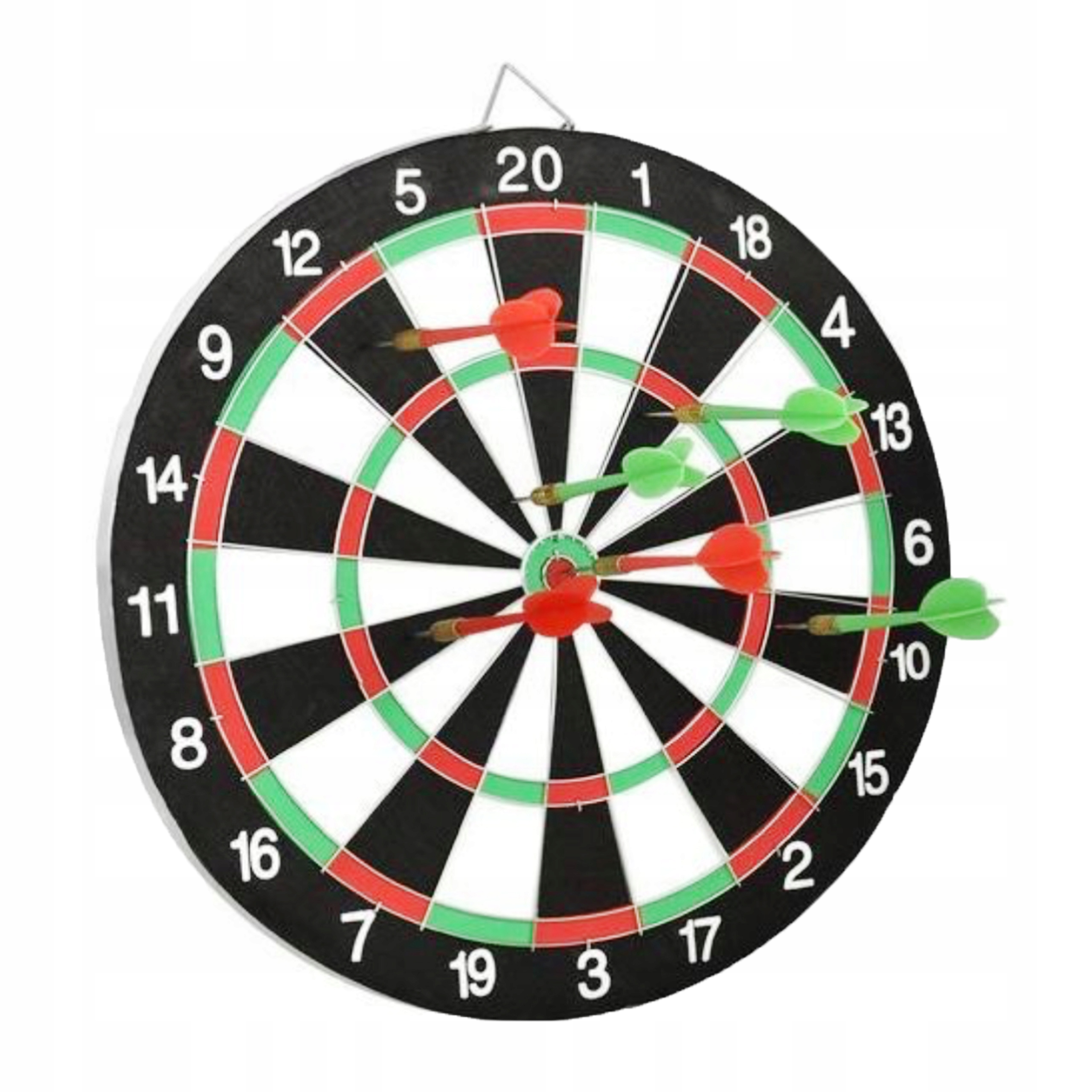 TARCZA DO RZUTEK DARTBOARD GAME GRA RZUTKI ZRĘCZNOŚCIOWA DWUSTRONNA 15''