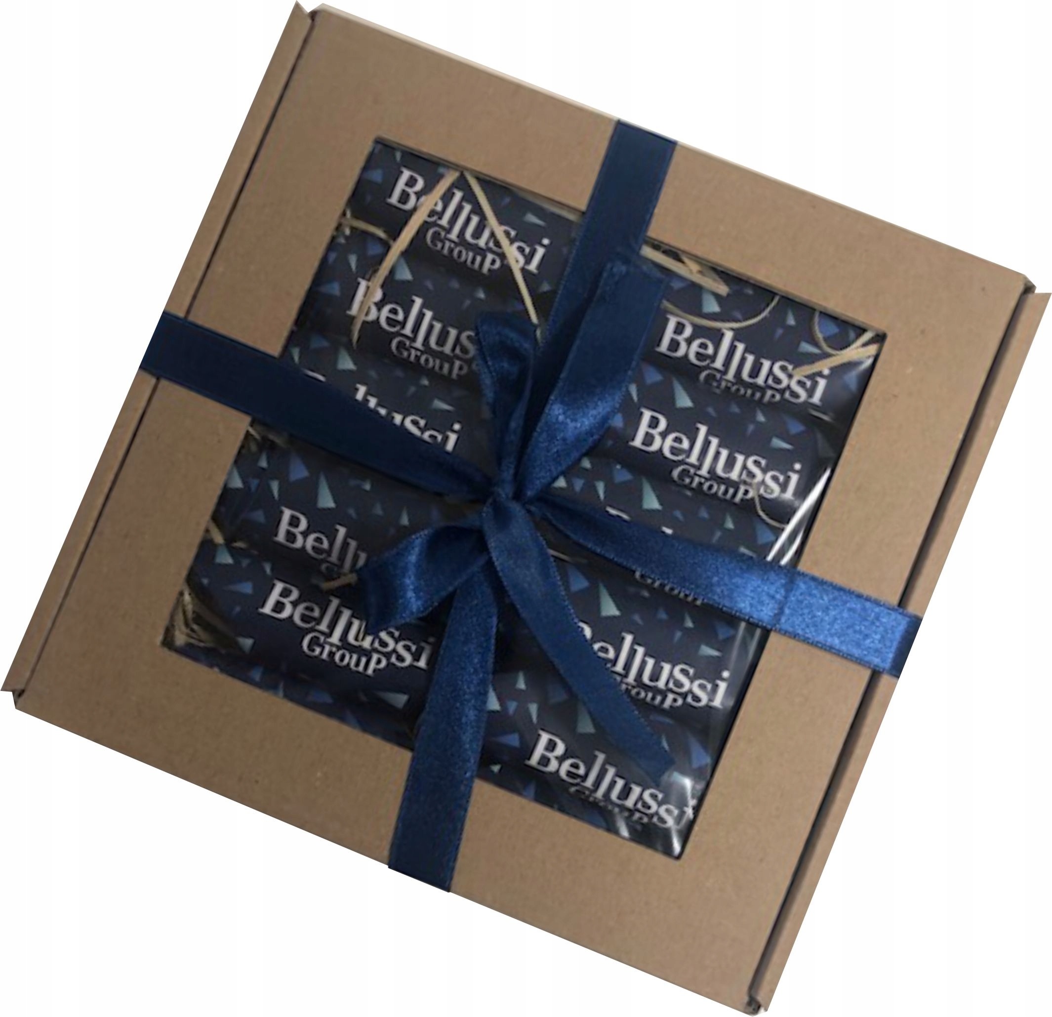 Foto Krówk (12szt)i z logo w ECO pudełku