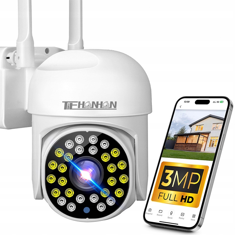 Kamera IP zewnętrzna TIEHANHAN T-EV01