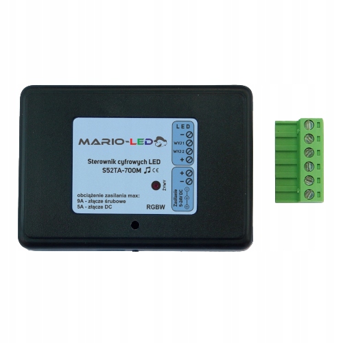 10m ZESTAW CYFROWY RGBW LED+ROUTER 60D TM1814 24V Kod producenta Zestaw-Cyfrowy-RGBW-WiFi-24V