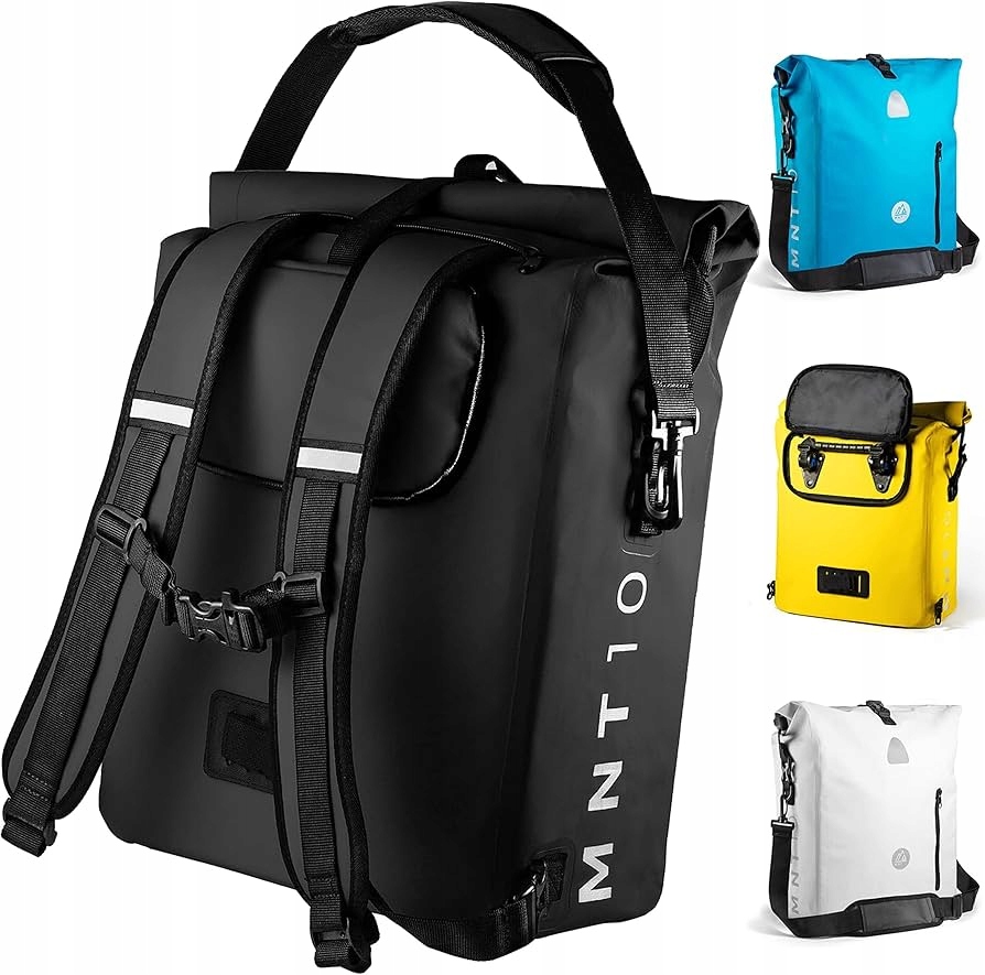 C516 Torba rowerowa MNT10 4w1 na bagażnik 18L wodoodporna