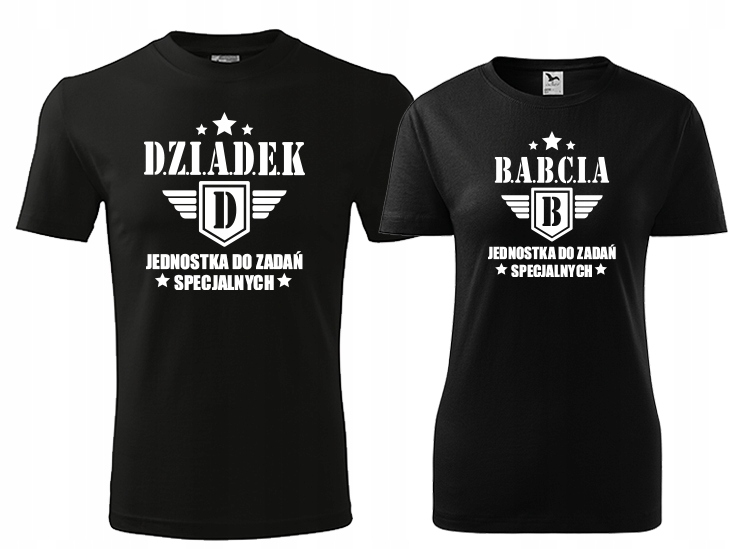 

Koszulki T-shirt Dzień Dziadka I Babci Różne Wzory