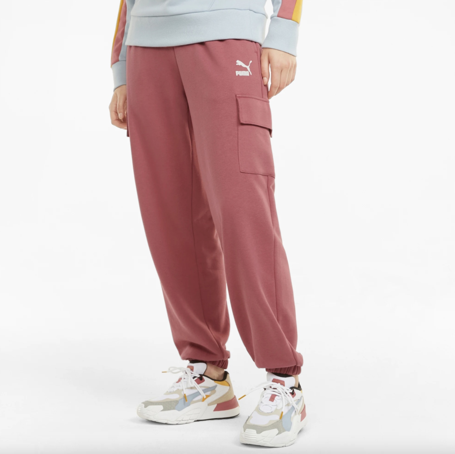 Dámské tepláky Puma Clsx Cargo Sweatpants Tr