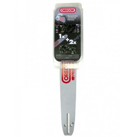 Prowadnica i 2 łańcuchy Oregon 35cm 3/8 1,3 Stihl Oleo-Mac Zestaw Combo