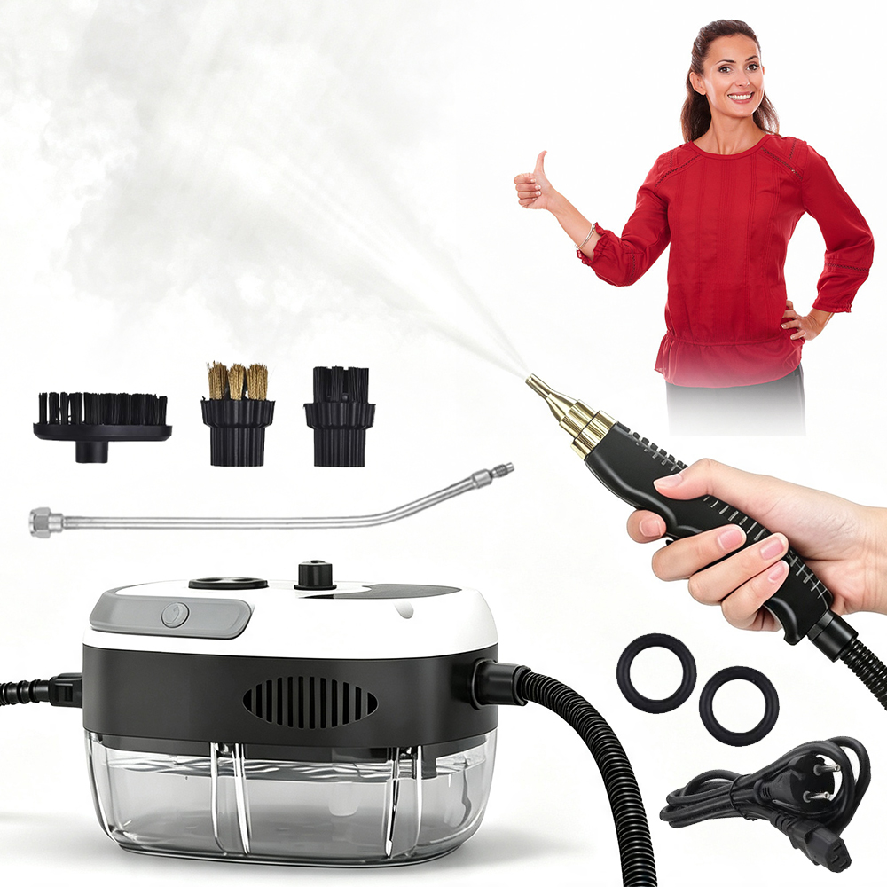 Parní Čistič Parního Mopu Velká Sada Příslušenství 2500W