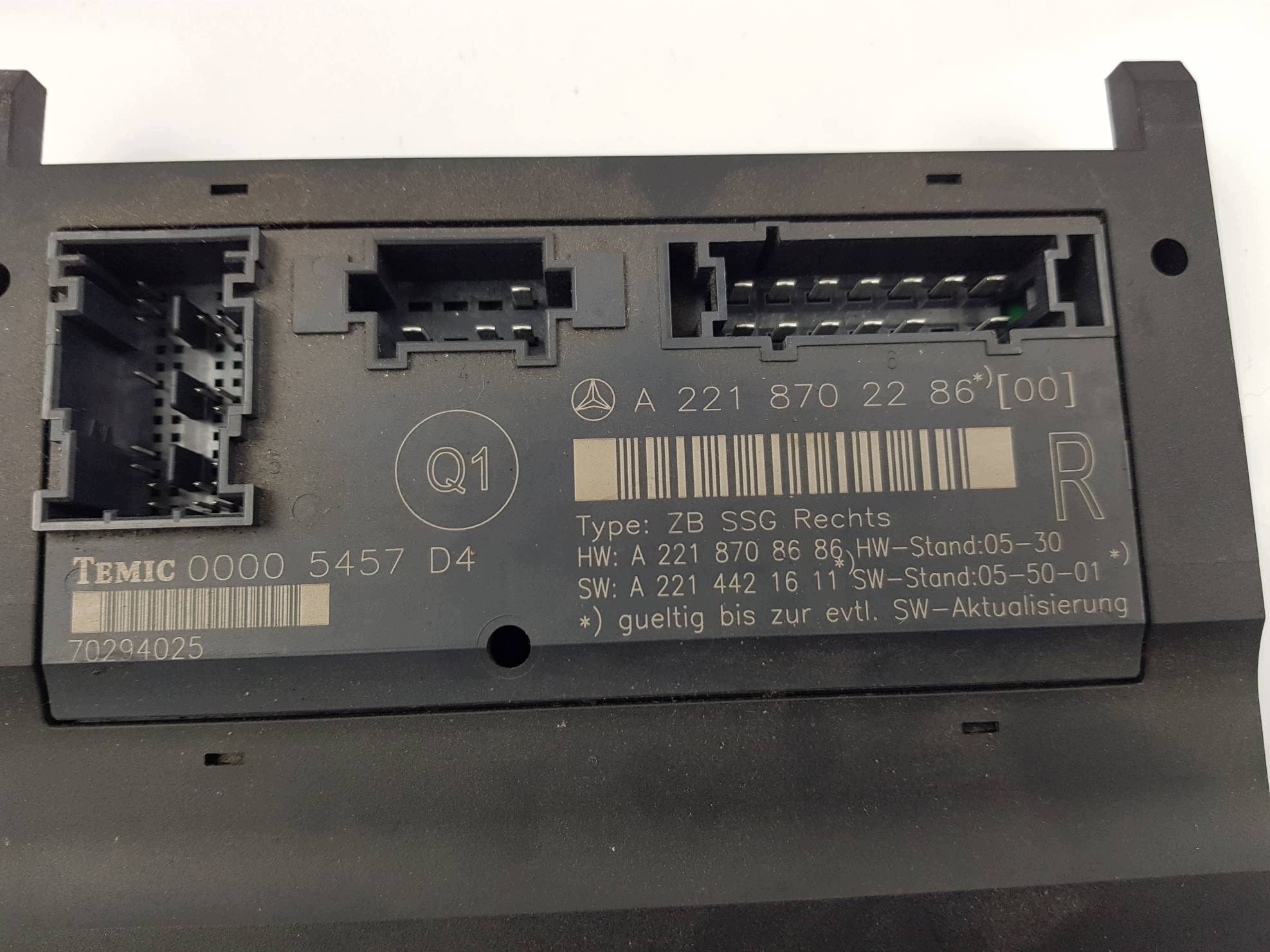 modul A2218702286 MERCEDES - BENZ S 320