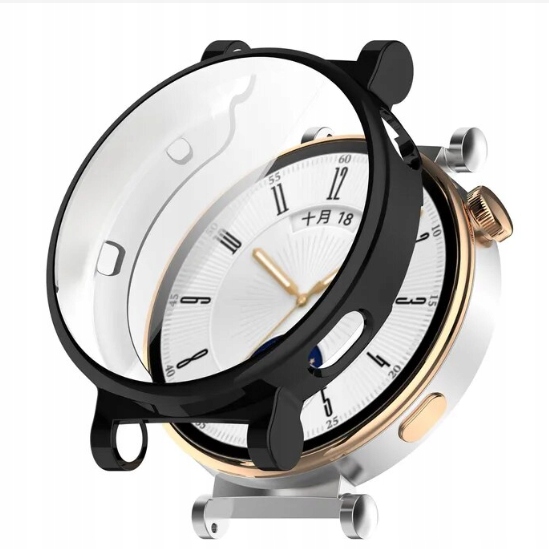 Etui Ochronne Silikonowe 2w1 do Huawei Watch GT 4 41mm|KOLORY Kod producenta lb-smartbuy Silikonowe Huawei Watch GT 4 41mm