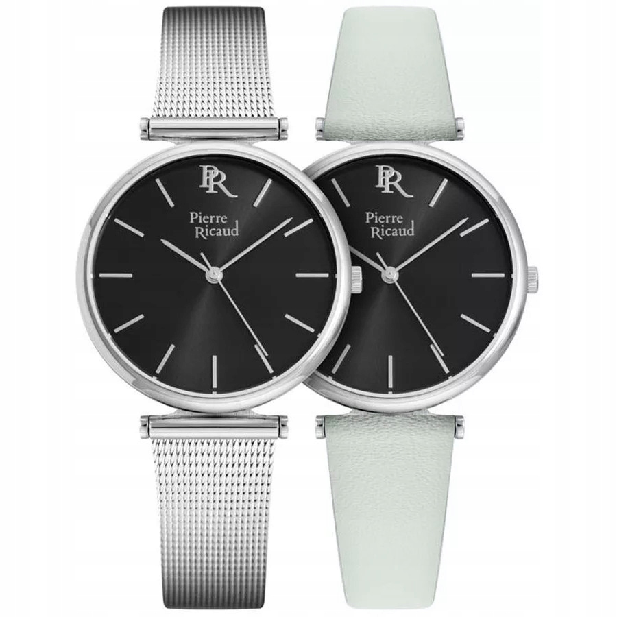 Dámské hodinky Pierre Ricaud P22044.5114QG-SET stříbrné