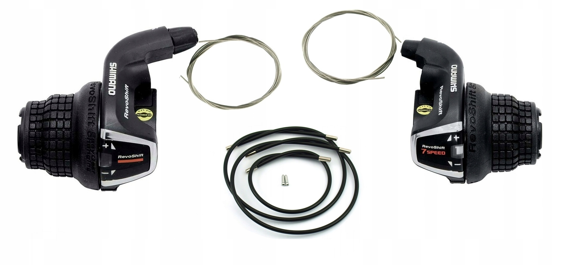 

Zestaw manetki gripy Shimano 7rz linki pancerze!