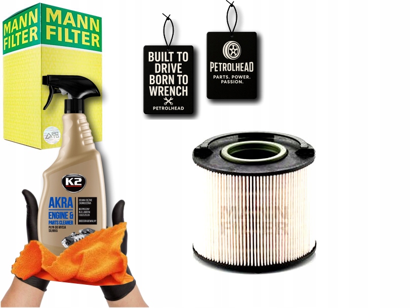 Palivový Filtr Vw 3,0TDI Q7 Toua Mann-filter #Petrolhead Pro+ Kit12