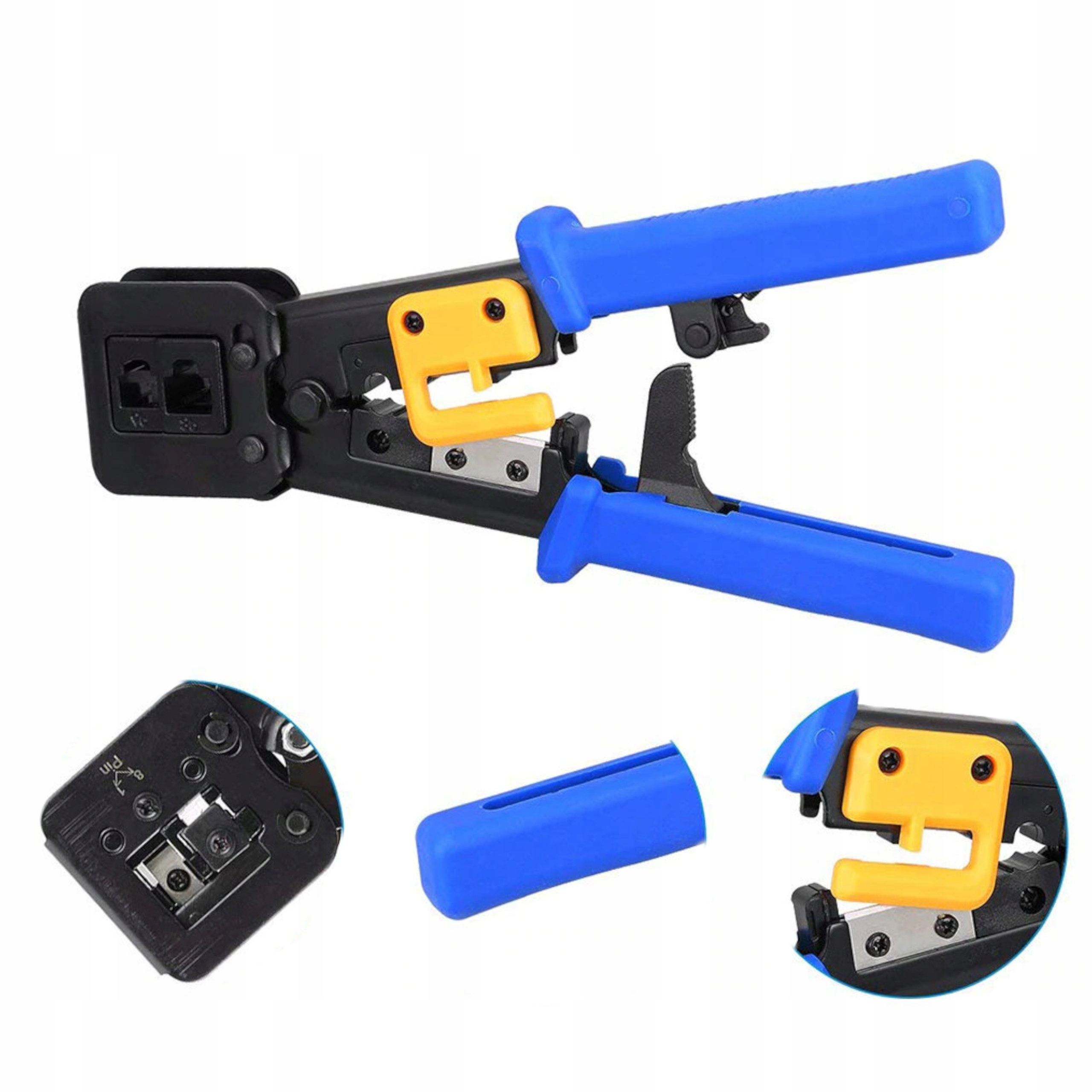 

Profesjonalna Zaciskarka Wtyczek 8P8C Praska RJ45