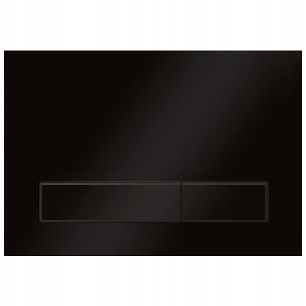 Przycisk do stelaży Wc podwójny M08 czarny matowy