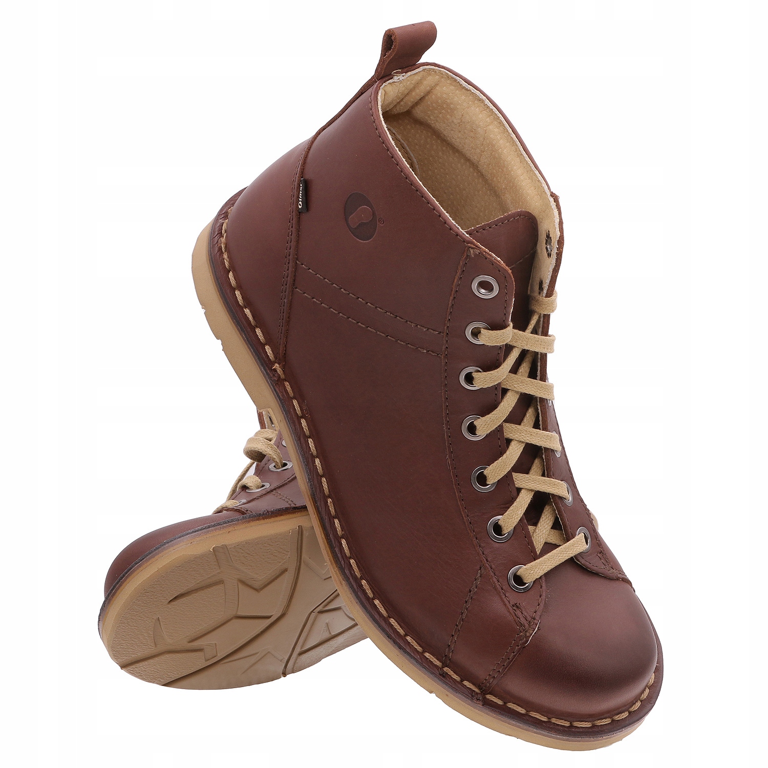 Pánské kotníkové boty z kůže Otmęt OT-840-DP euroobuwie