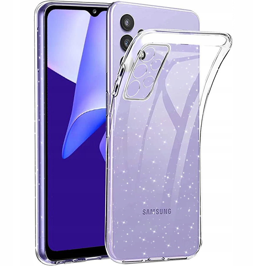 

Etui Brokat Shine +Szkło do Samsung A32 4G 2MM