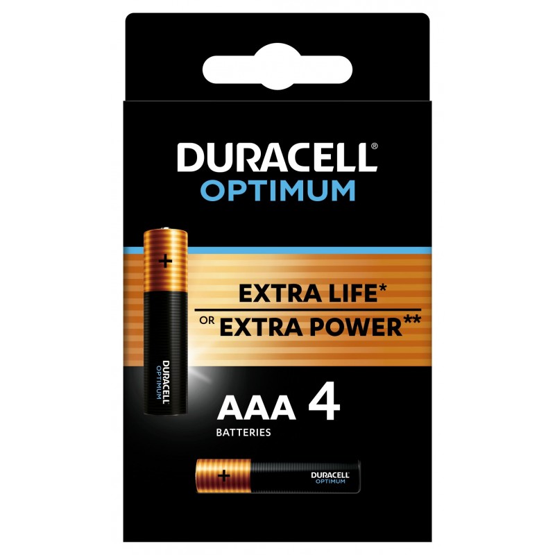

4 x bateria alkaliczna Duracell Optimum LR3 Aaa R3
