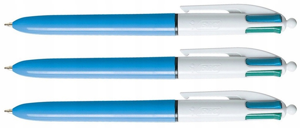 

Długopis automatyczny Bic 4 Colours MIX Kolor x 3
