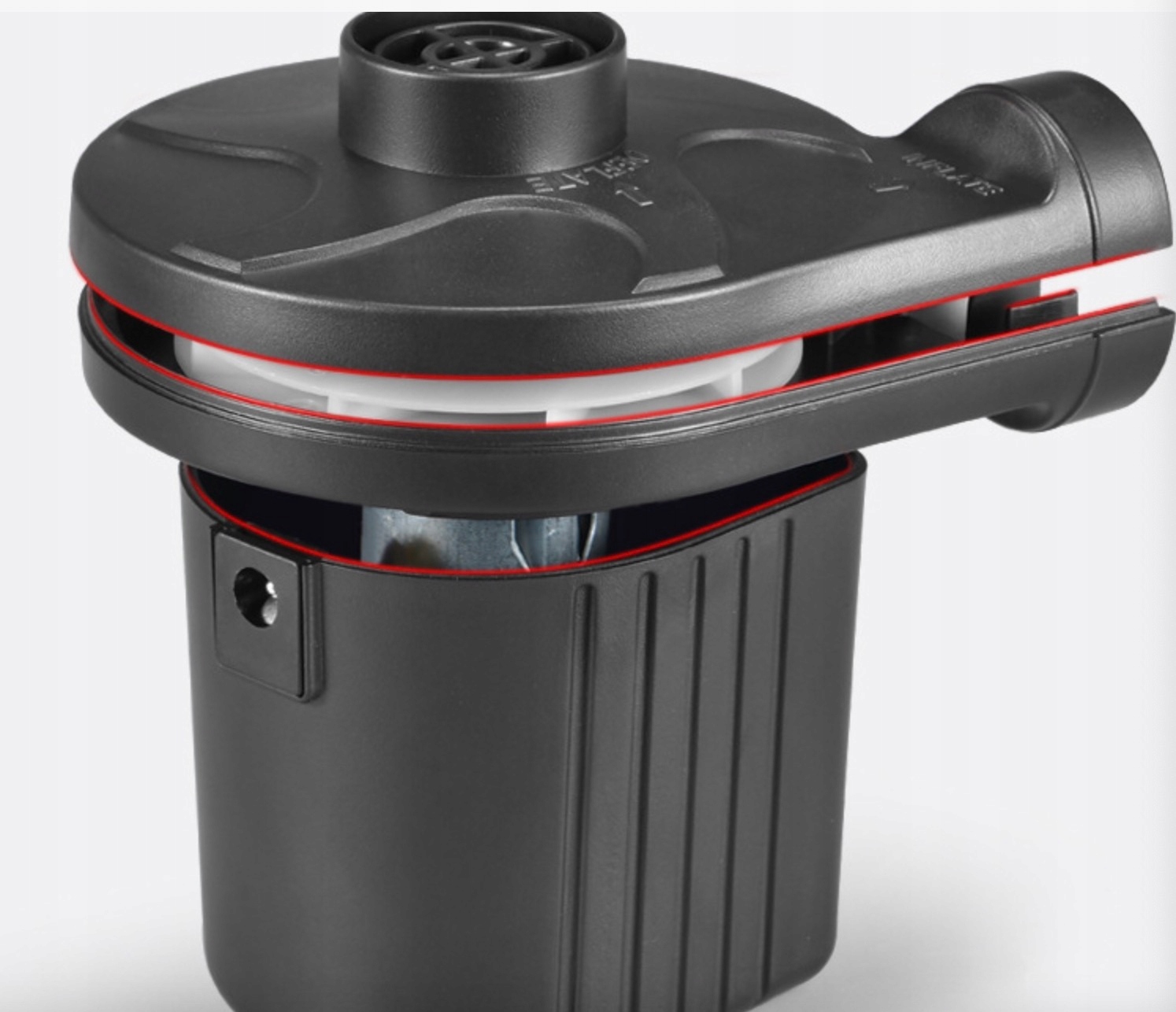 POMPKA ELEKTRYCZNA 3W1 SAMOCHODOWA I SIECIOWA DO BASENÓW MATERACY PIŁEK Kod producenta Pompka Elektryczna